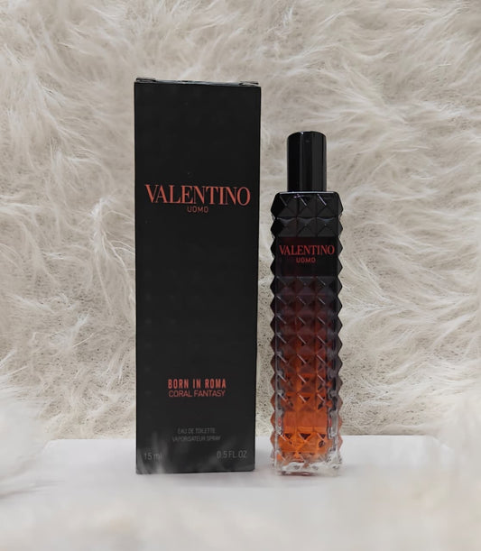 Valentino Uomo Born In Roma Coral Fantasy Miniature - 15ml (With Atomiser)