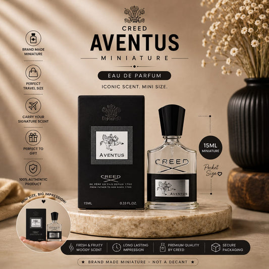 Creed Aventus Miniature - 15ml (With Atomiser)